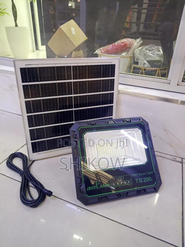 Jsot Lamp Tg200 Solar Powered 200w Floodlight With High Brightness Led - main view