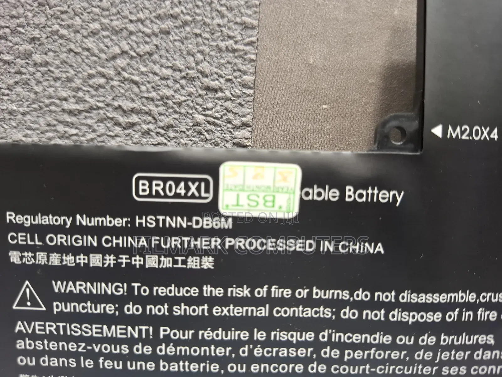 Laptop Replacement Battery For Hp Elitebook 1020 Br04xl G1