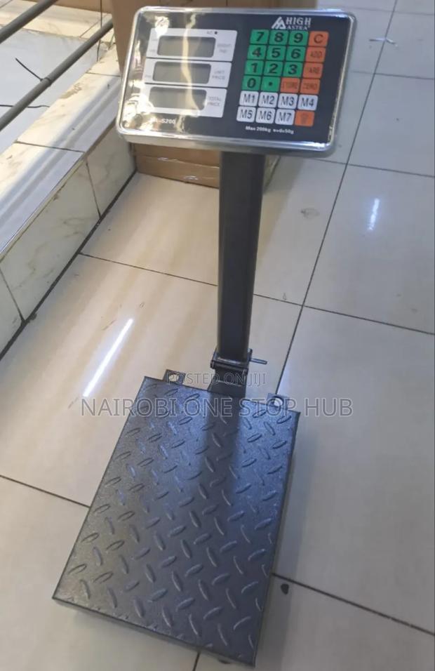 Durable 200kg Platform Scale - main view