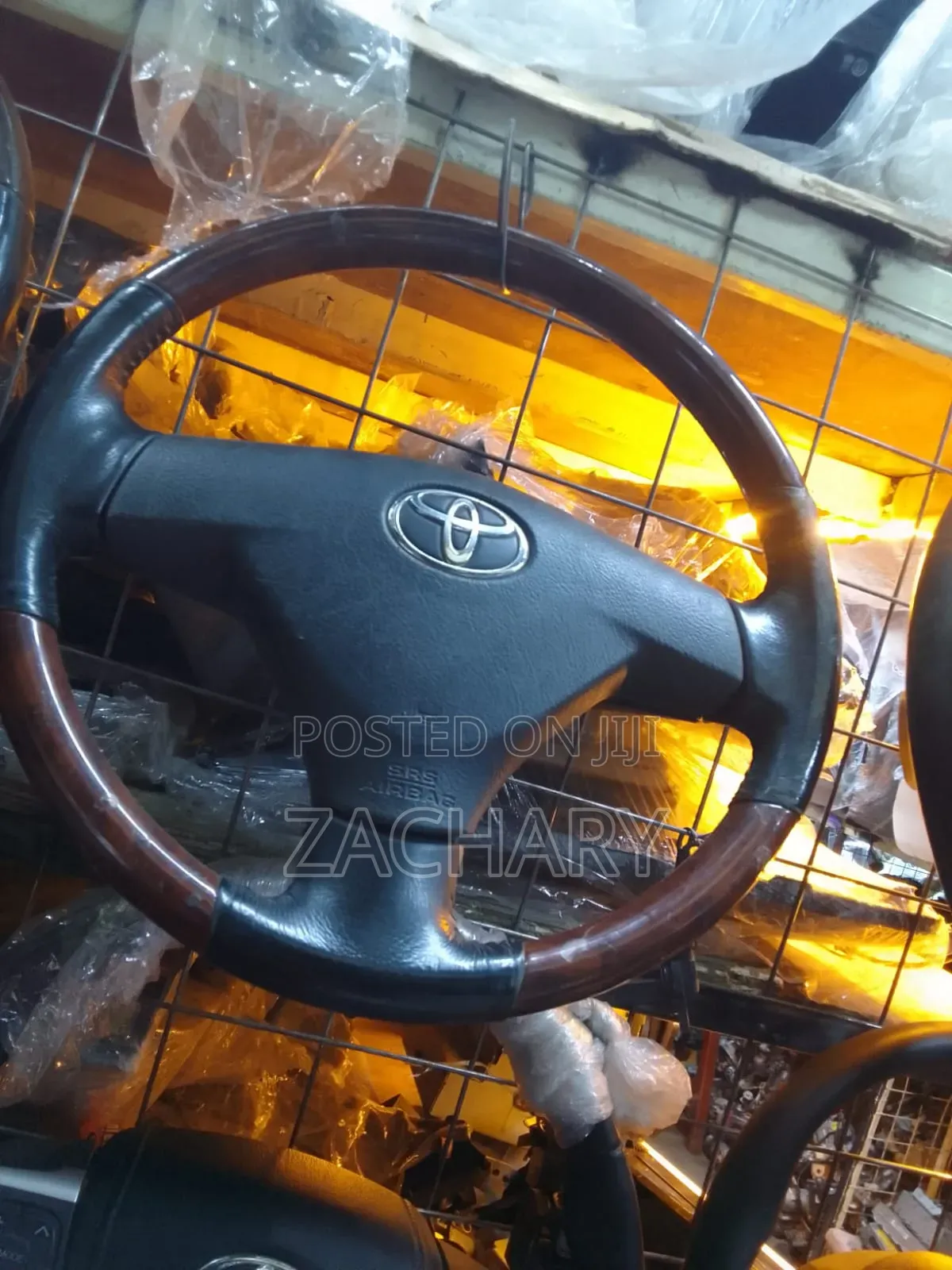 Harrier 2003/2008 Steering Wheel With Airbag