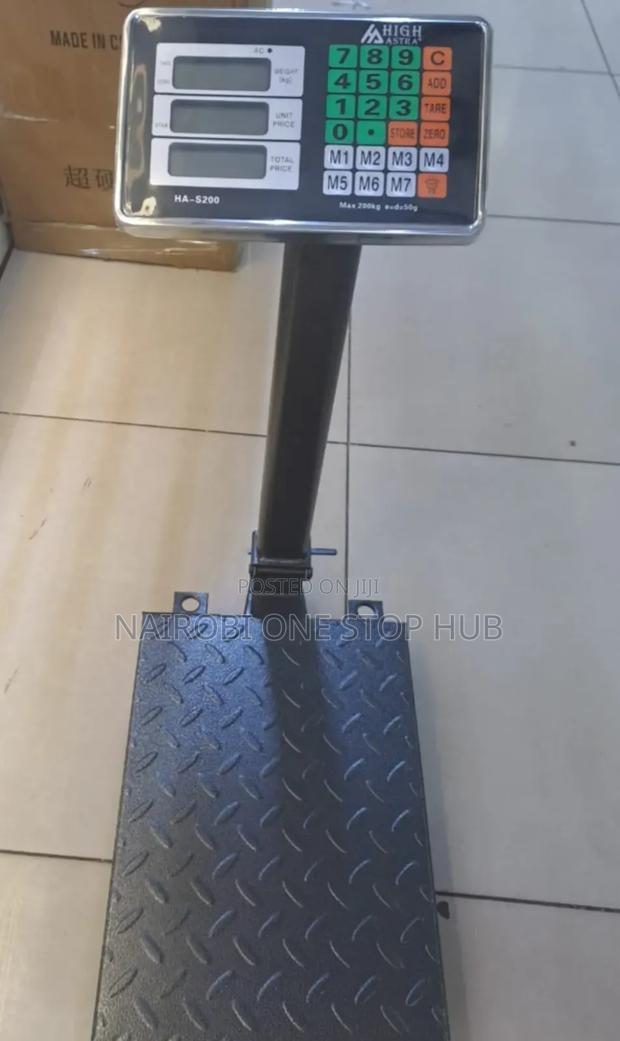 200kg Multifunction High Astra Weighing Scale - main view