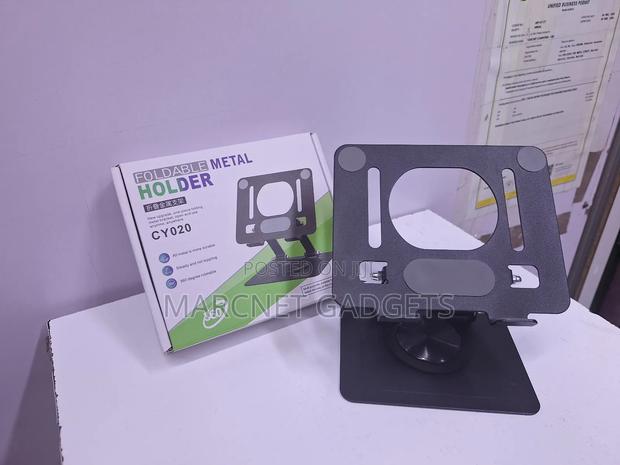 Foldable Rotating Tablet Tablet Metal Holder - main view
