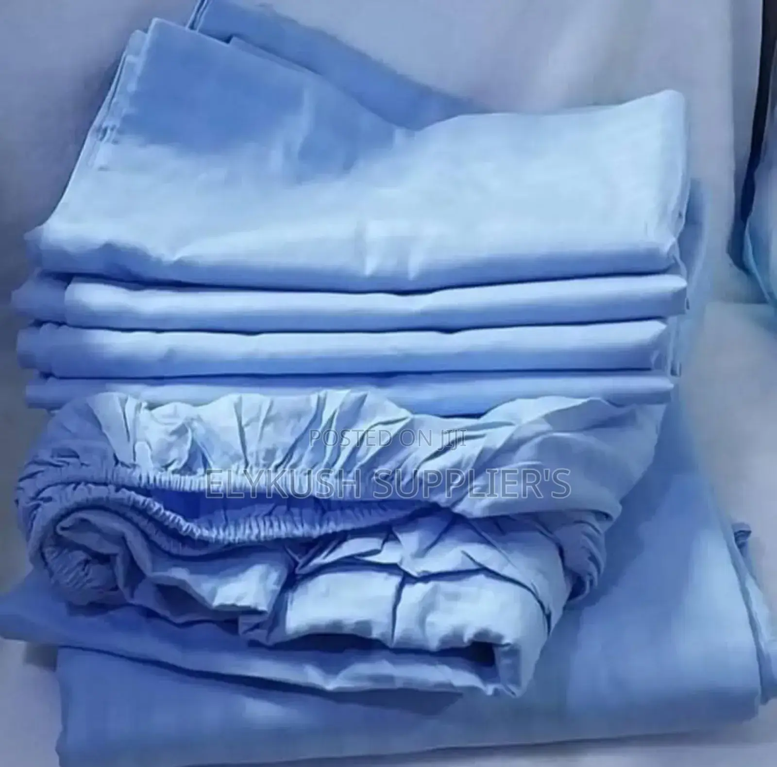 *Fitted Bedsheets.* 1 Pc Fitted Bedsheet 6x7