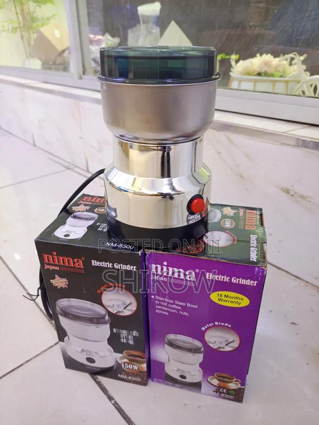 Nima Japan Electric Grinder Nm-8300 – 150w Spice Coffee Grinder - main view