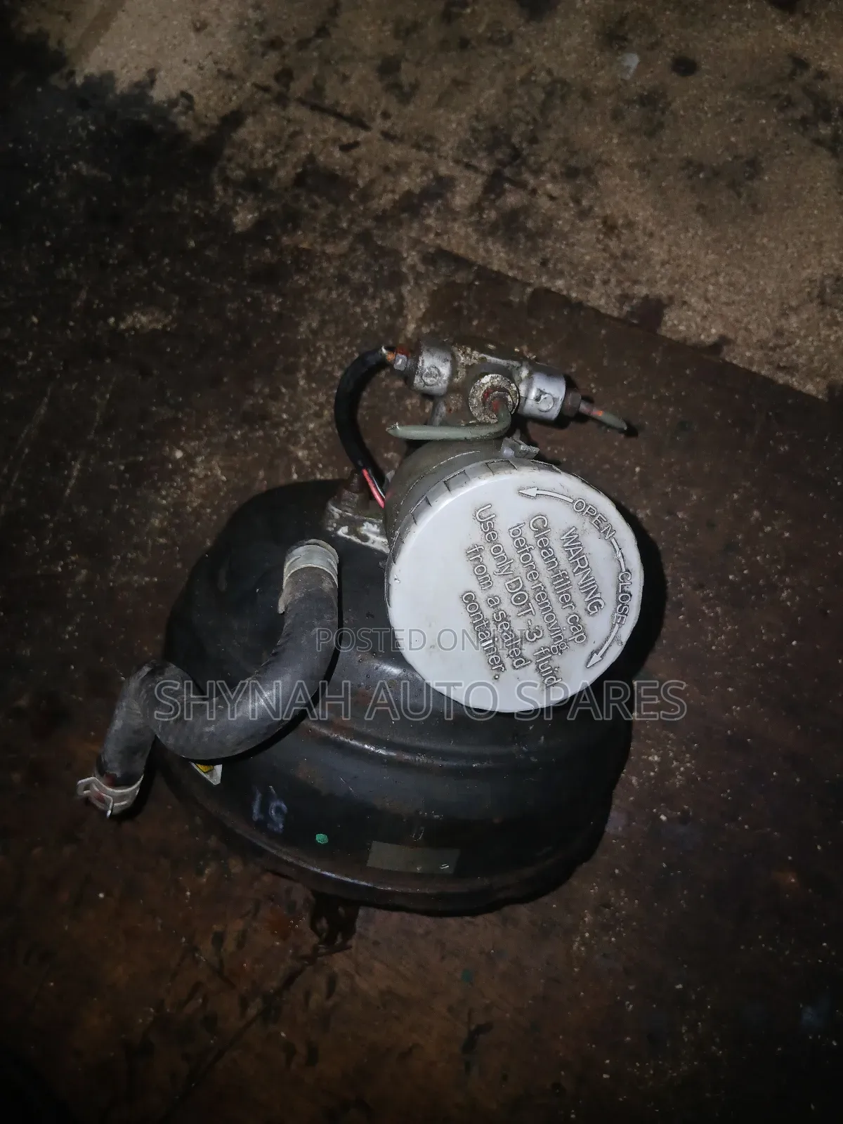 Escudo Old Model Brake Booster and Brake Master Cylinder