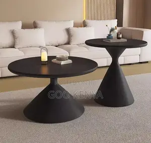 Home Table; Round Wood Table Set for Home Décor