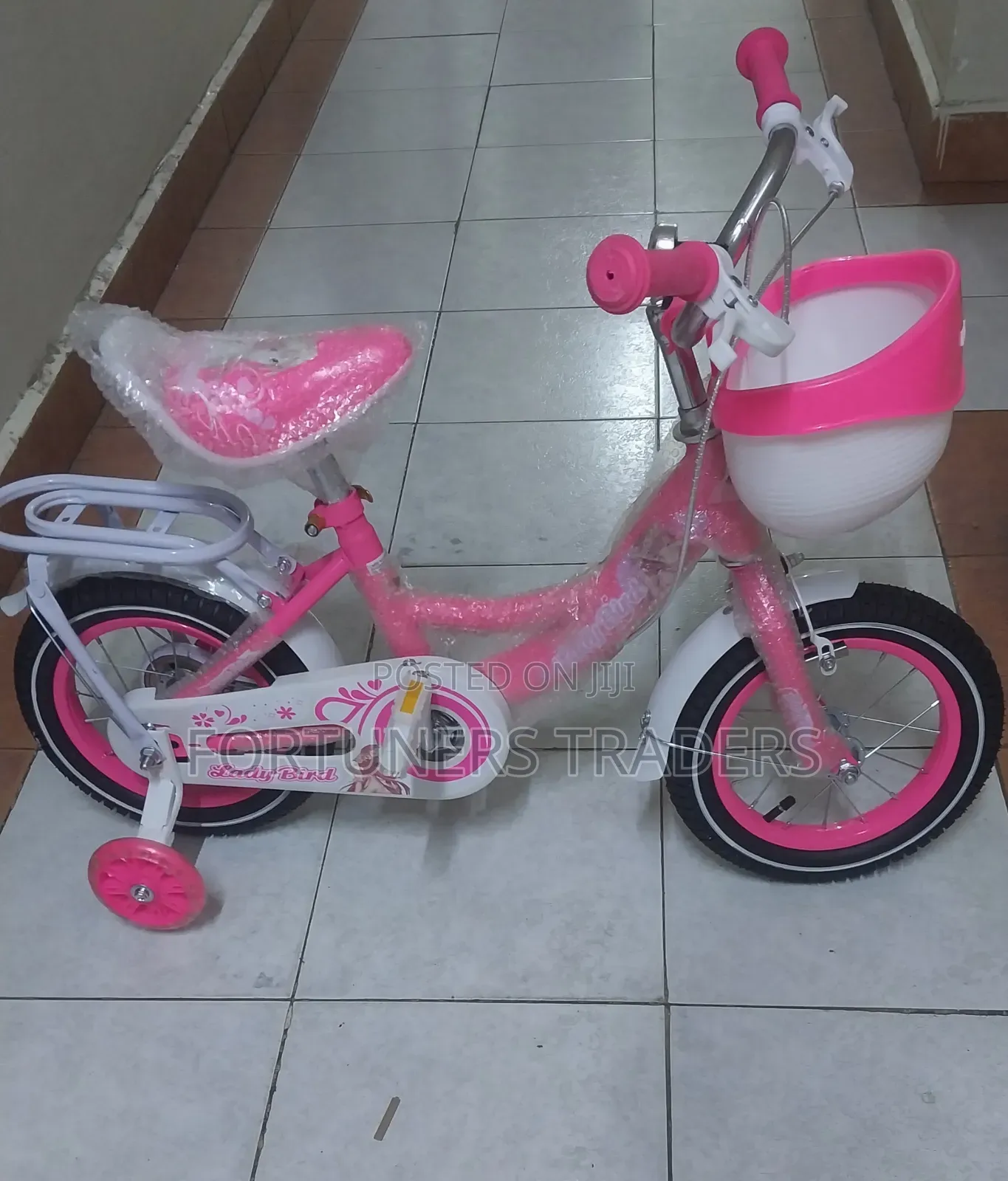 Pink Lady Bird Size 12 for Kids