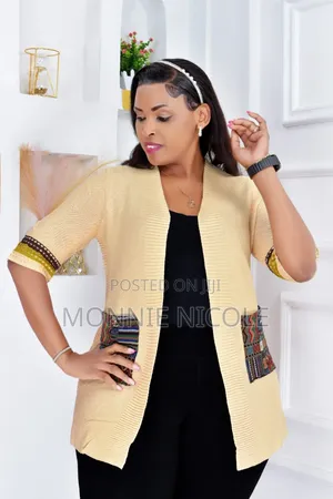 Trendy Light Sweater Cover Up