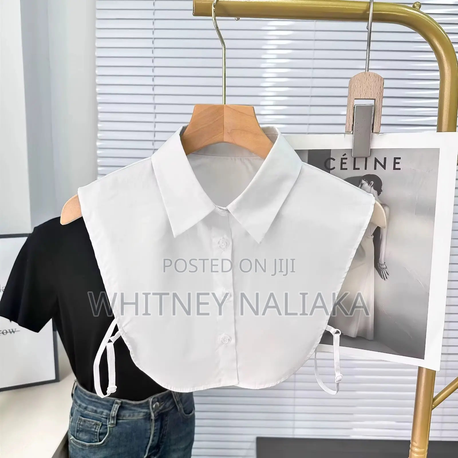 Detachable Collar in Black and White