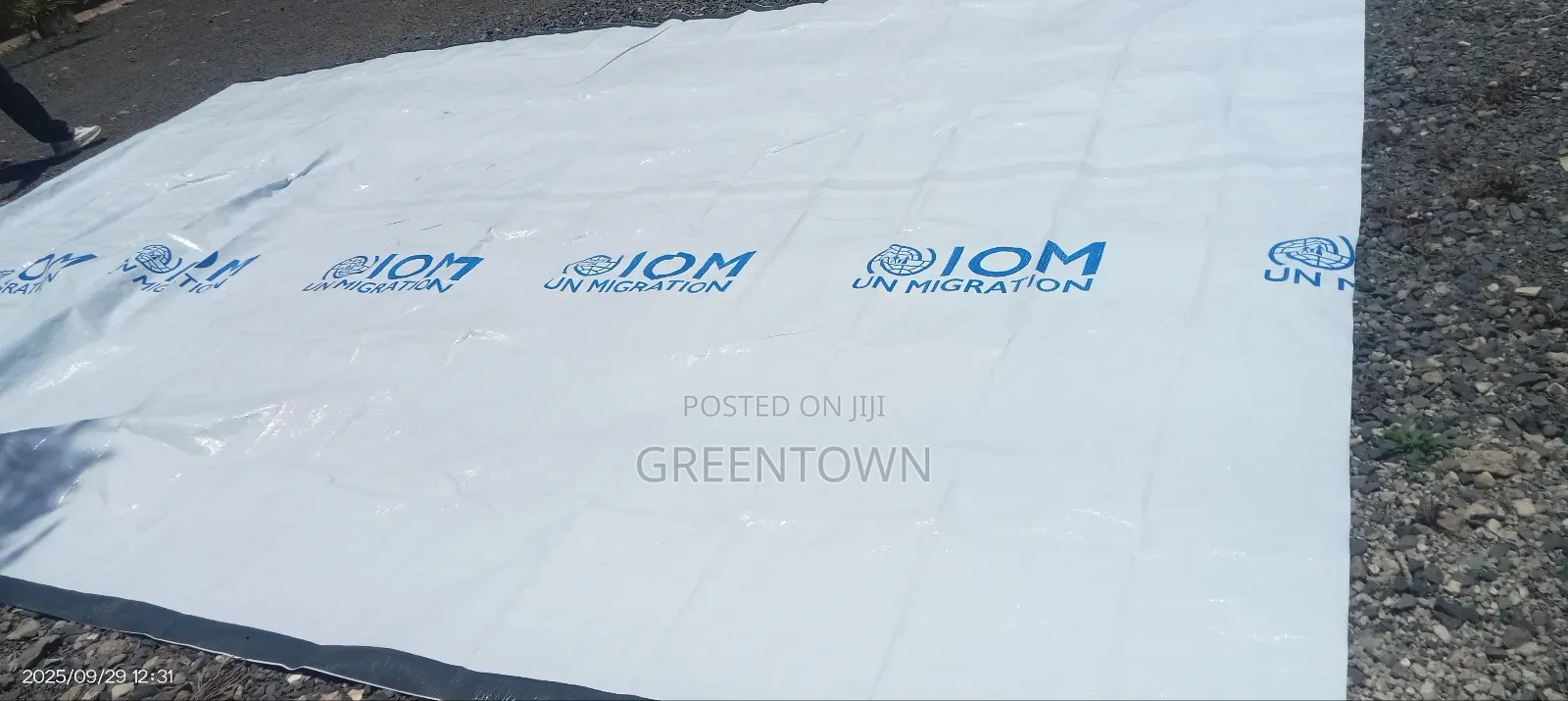 Waterproof, Uv Resistant 4m By12m Long Lasting Tarpaulin