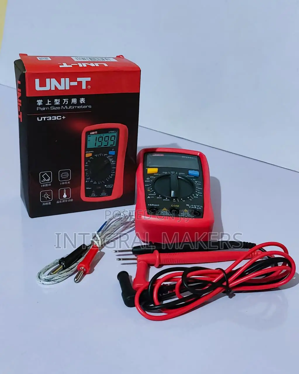 Ut33c Palm Size Multimeter