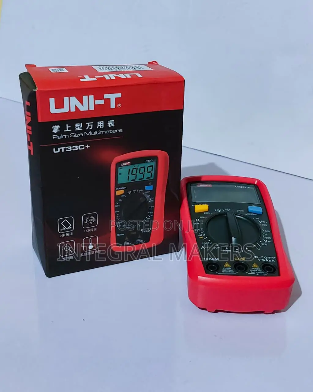 Ut33c Palm Size Multimeter