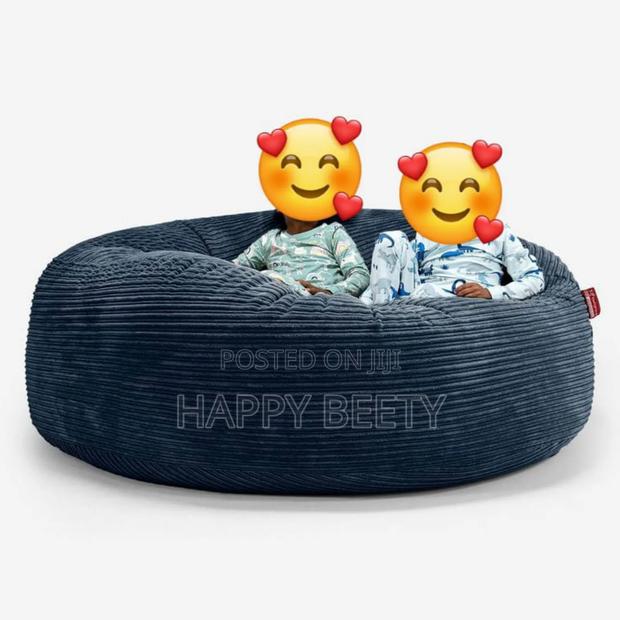 Soft Coudroy Material Beanbag Seat - thumbnail 2