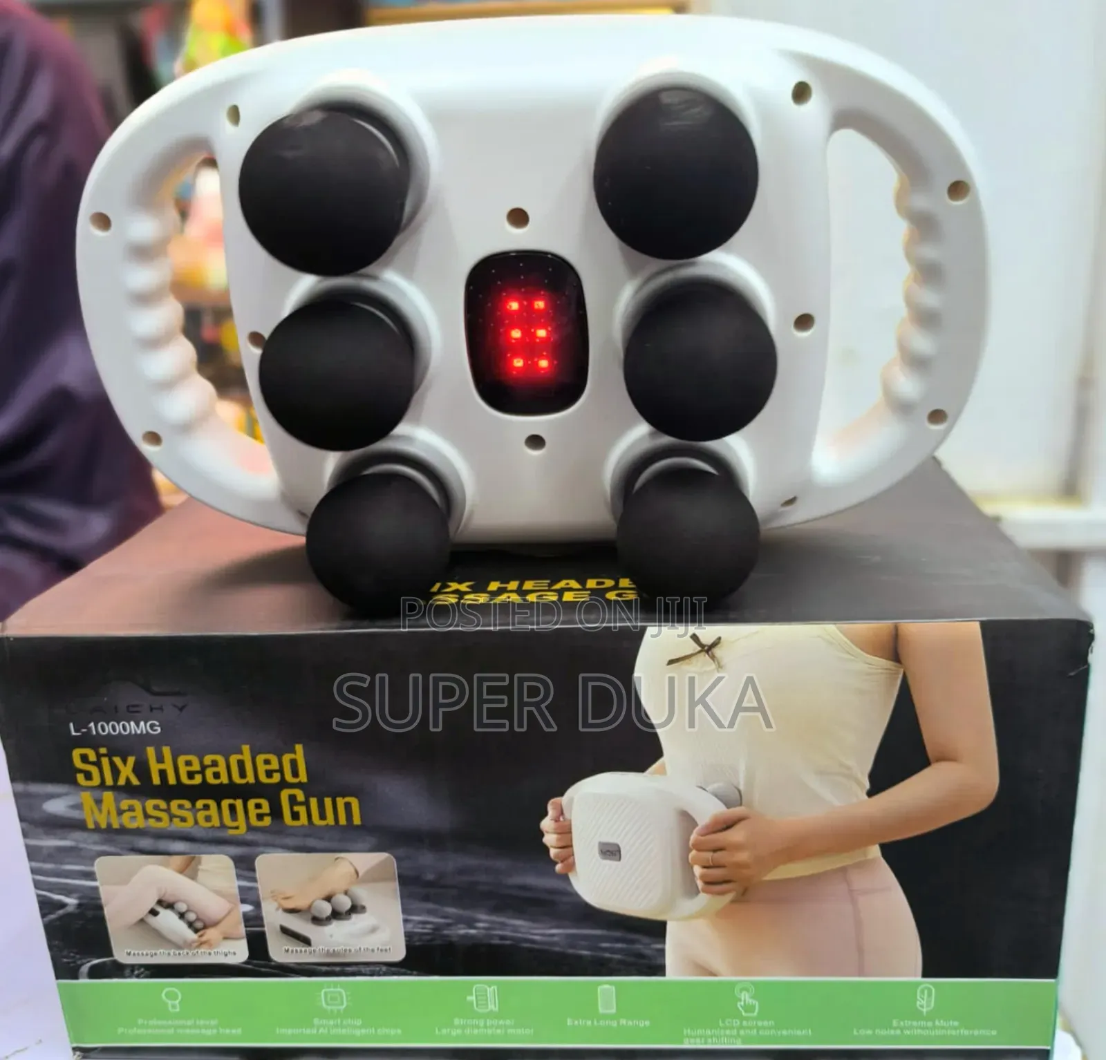 Six-Headed Massage Gun.