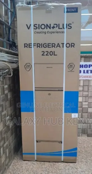 Vision Plus 220litres Fridge
