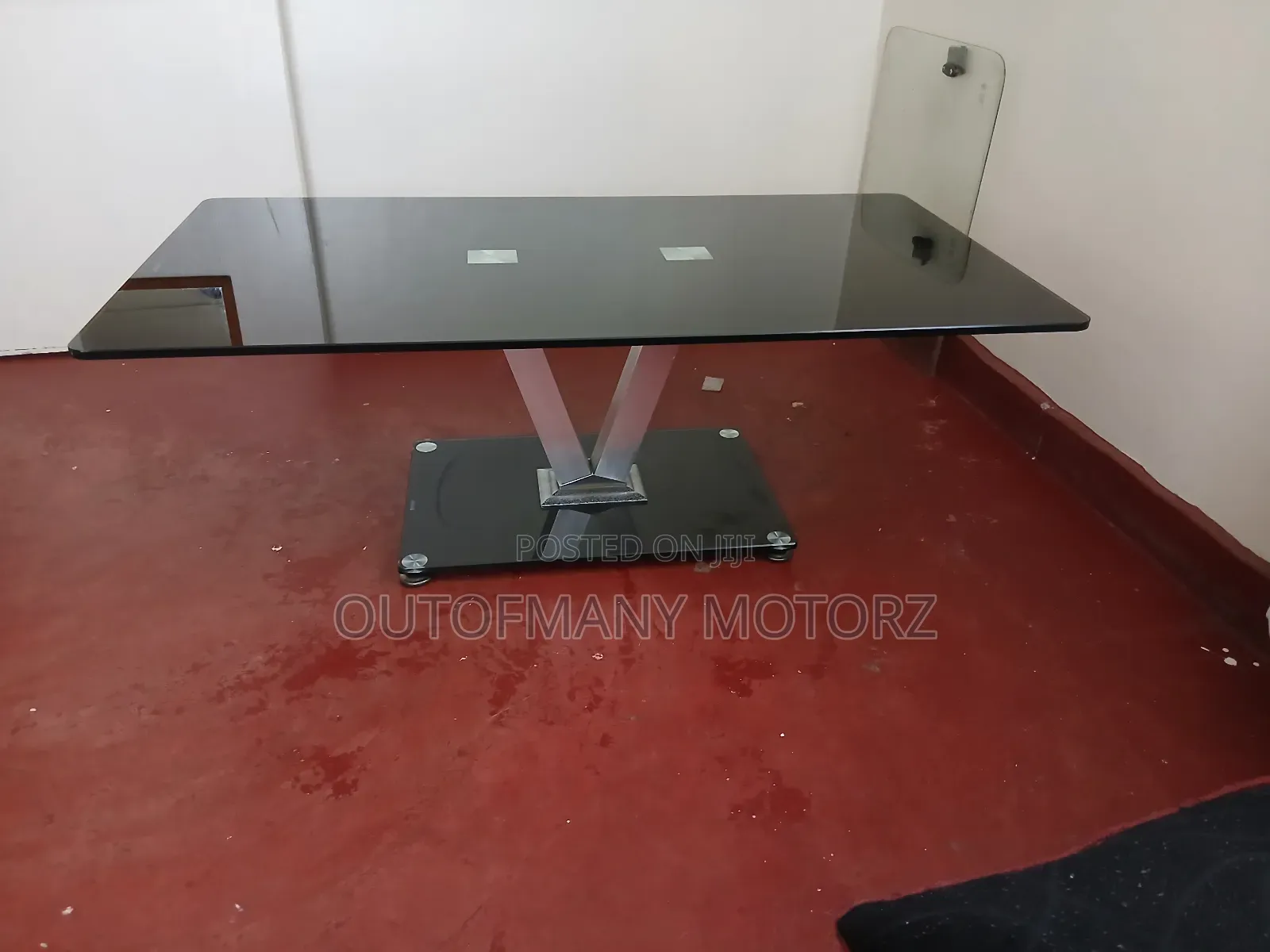 Black Tampered Coffee Table
