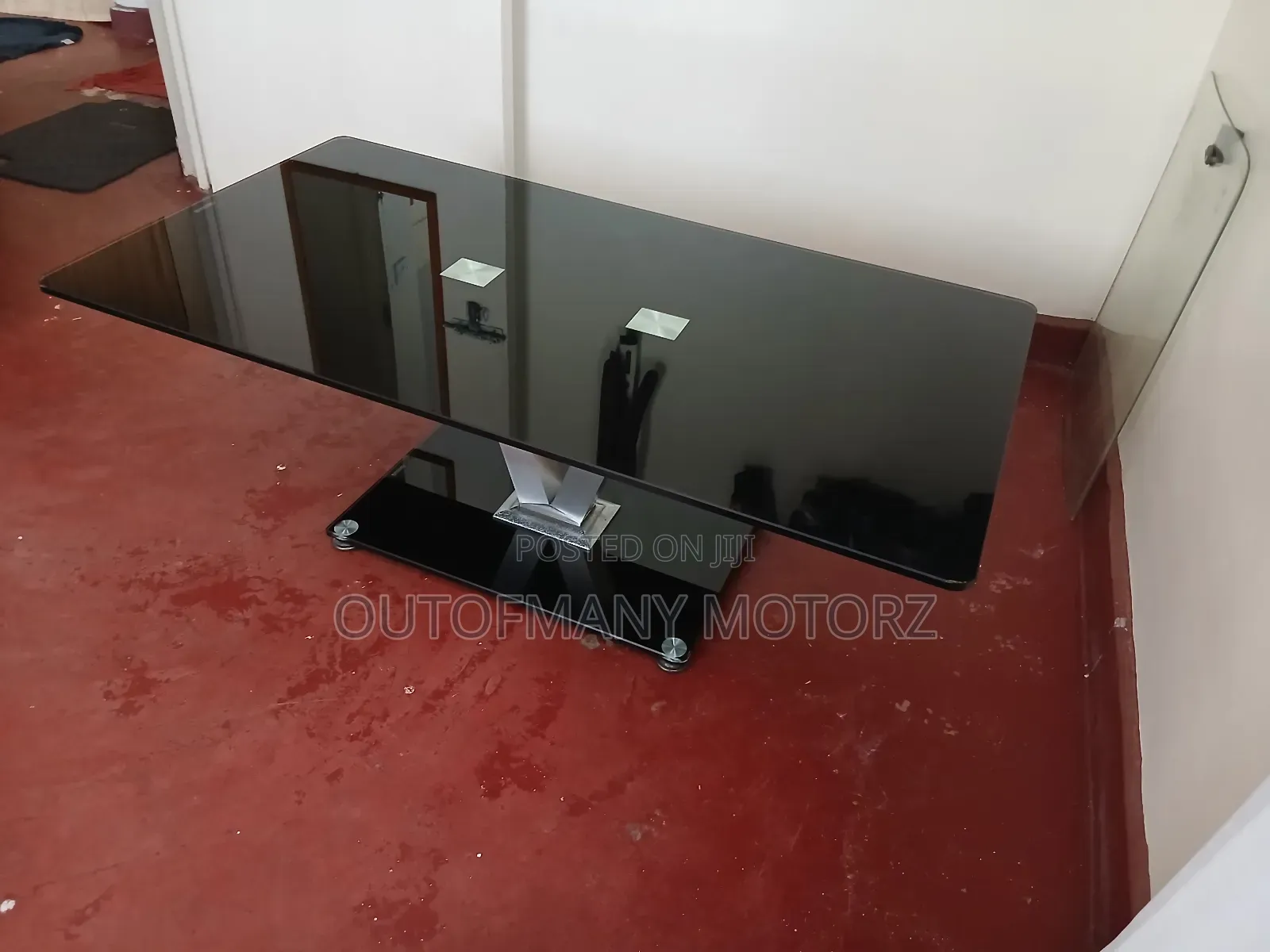 Black Tampered Coffee Table