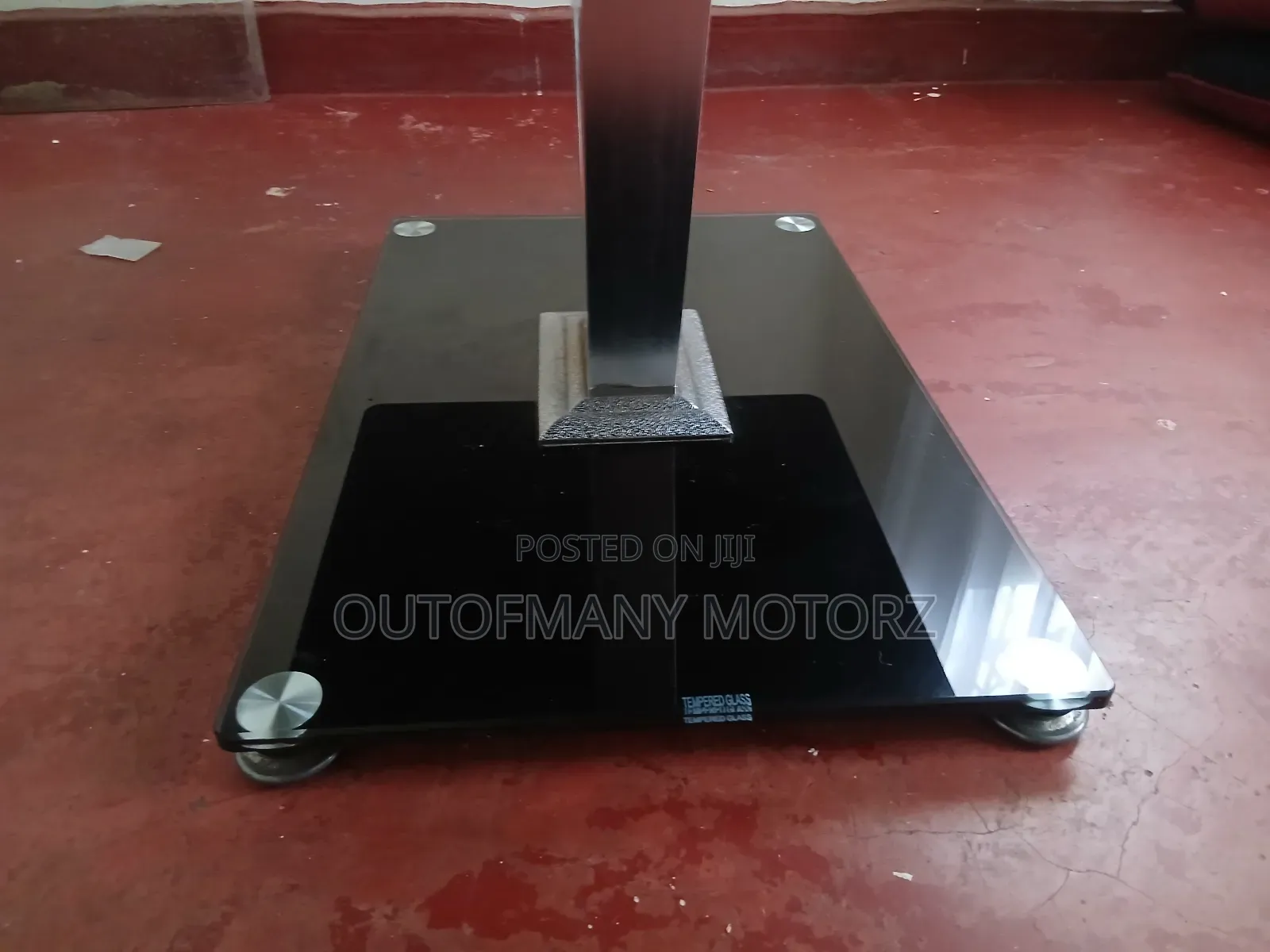 Black Tampered Coffee Table