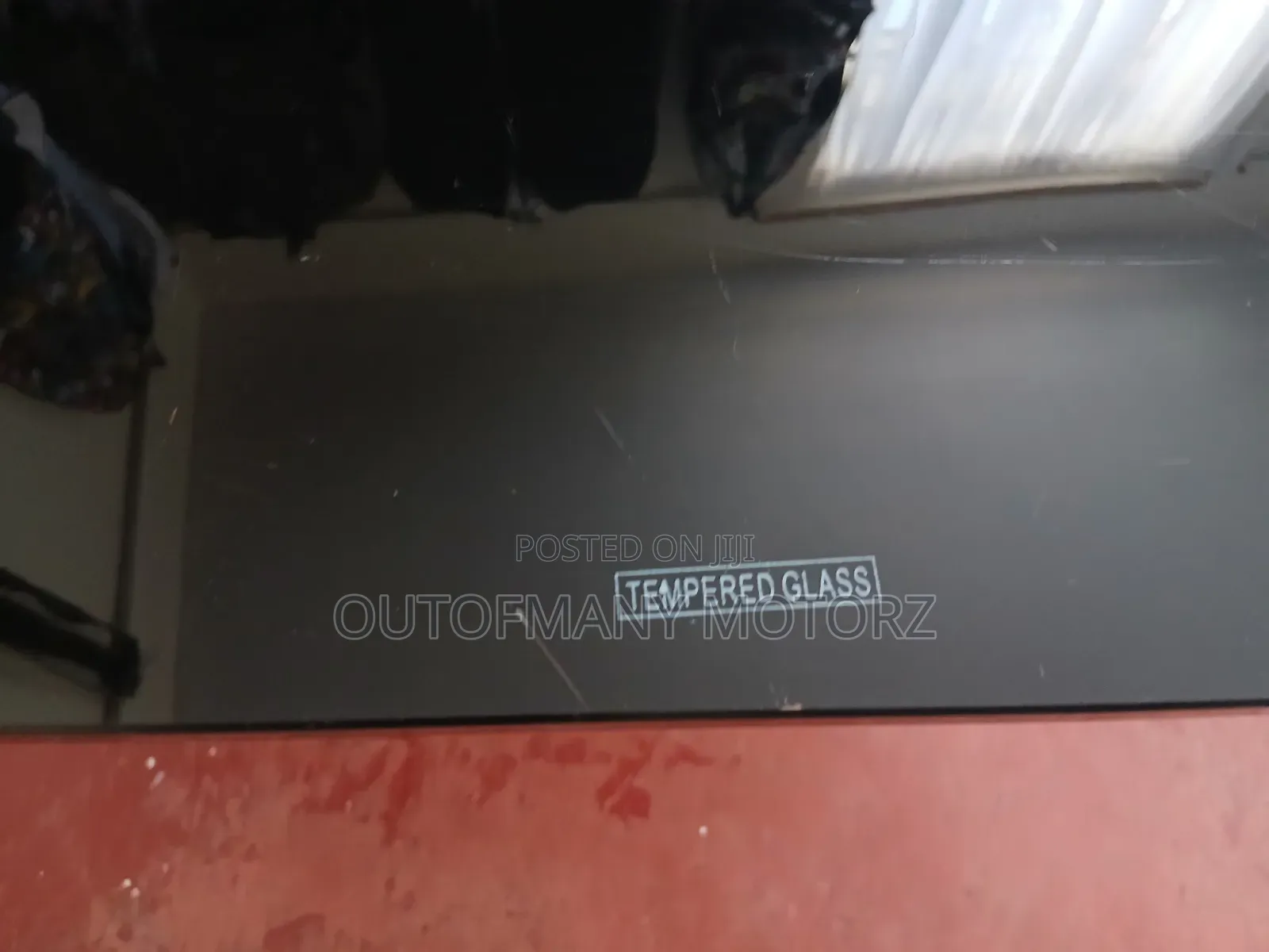 Black Tampered Coffee Table