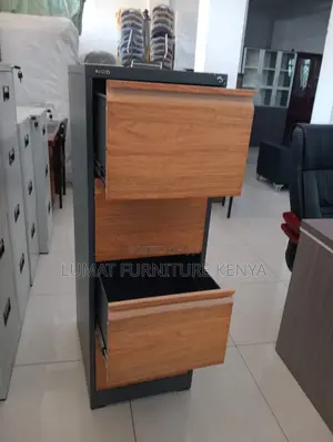 4-Tier File Drawer Unit
