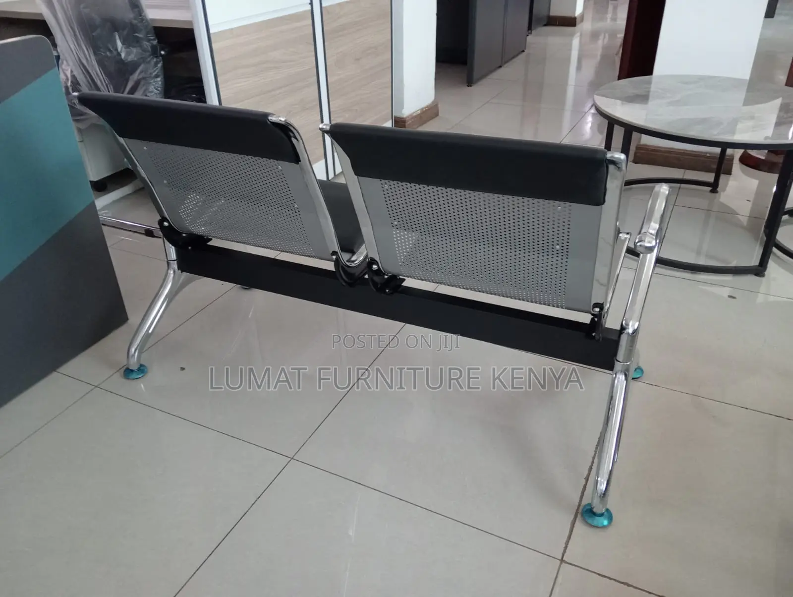Strong Steel Reception Chair