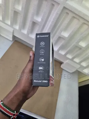 Brand New 1tb Transcend Hard Drive Gray