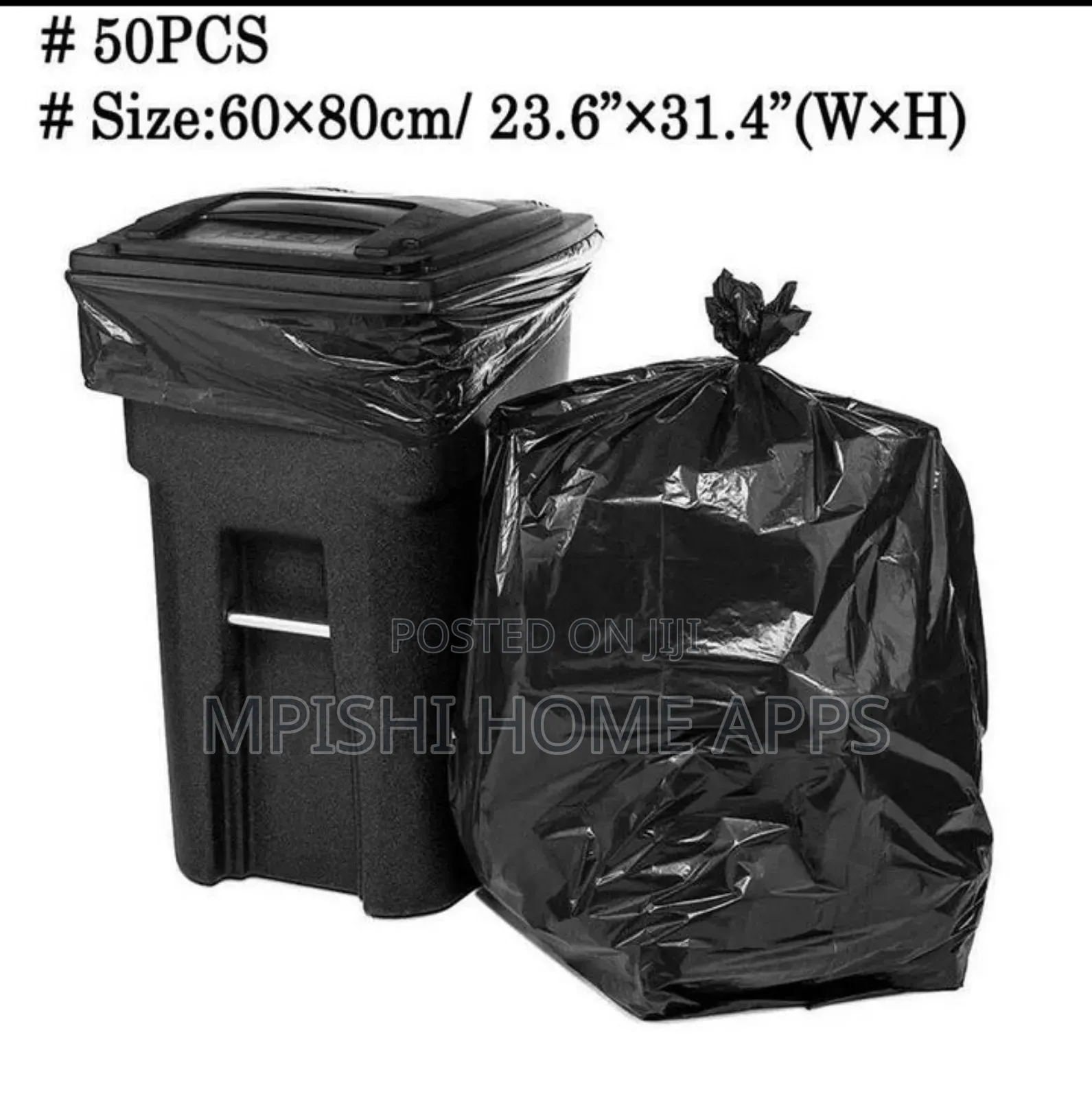 50pcs Trash Bags