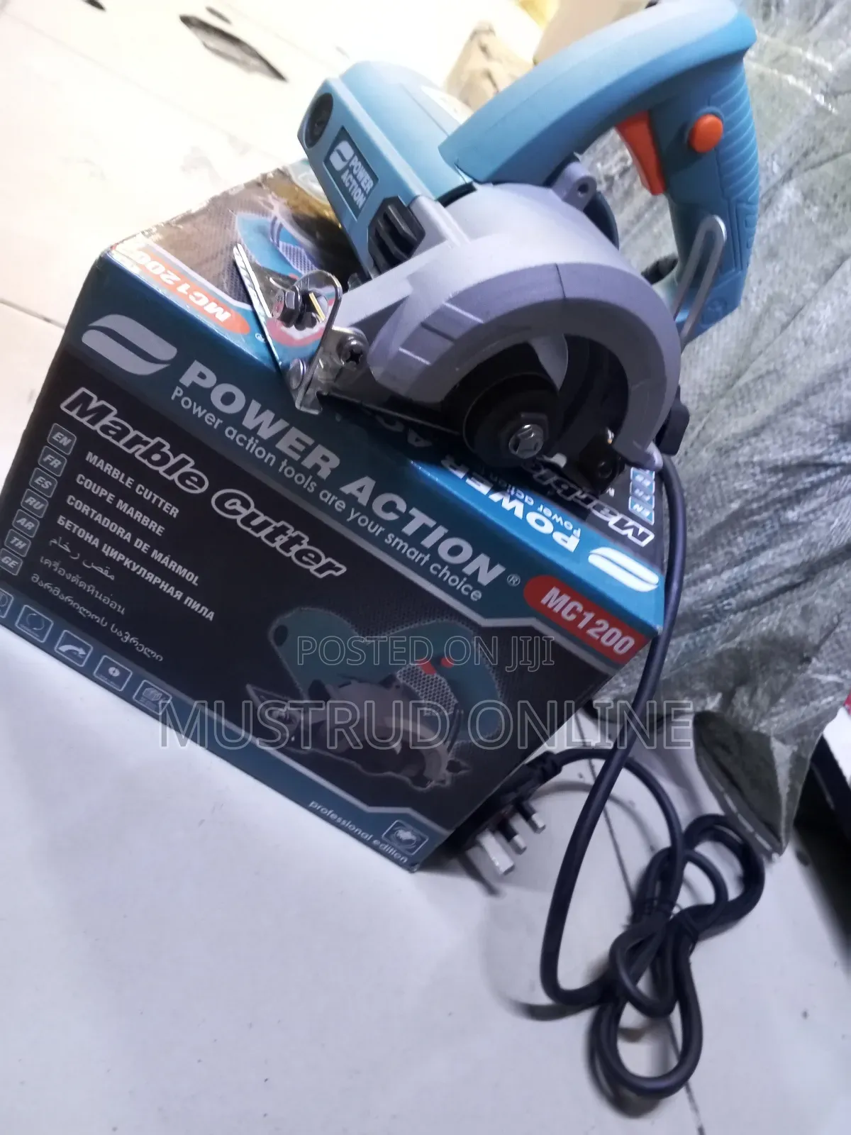 Power Action Marble Cutter 1200w