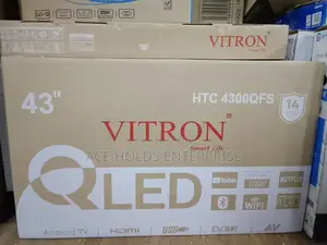 Vitron 43" Smart Qled Tv - Frameless Design Android Television