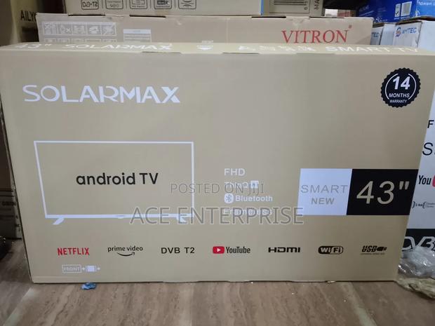 Solarmax 43" Smart Qled Android Television Best Tv - 2025 - main view
