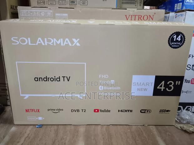 Solarmax 43" Smart Qled Android Television Best Tv - 2025 - thumbnail 2