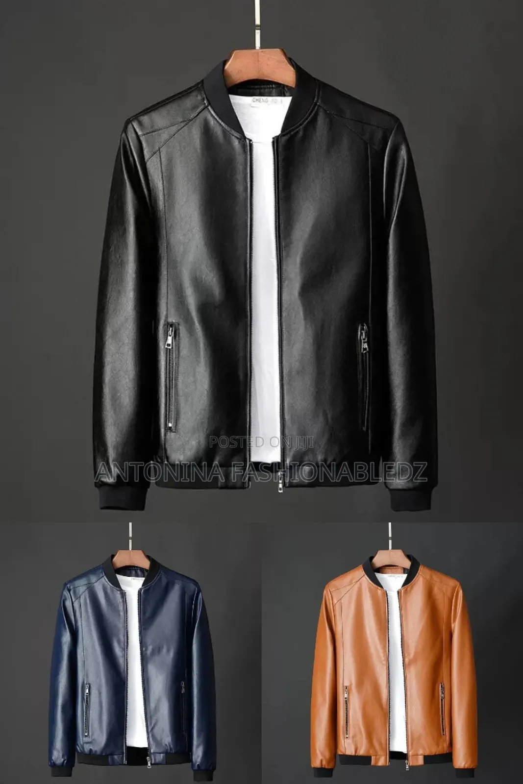 Men Fashion Leather Jacket