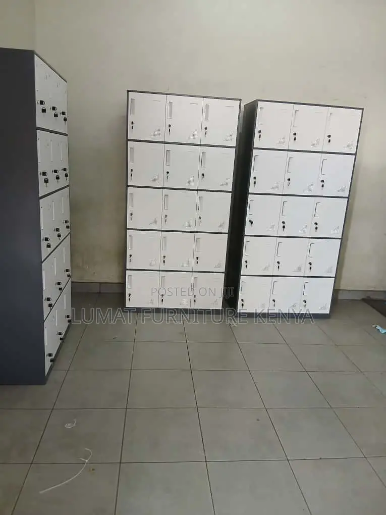 15-Compartment Storage Cabinet
