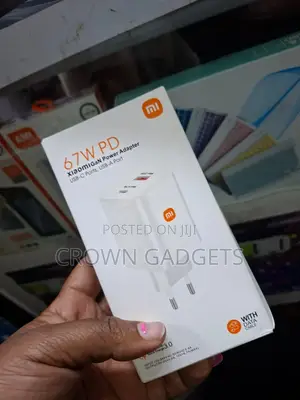 Original Xiaomi Gan 67w Pd Charger Dual Port Fast Adapter