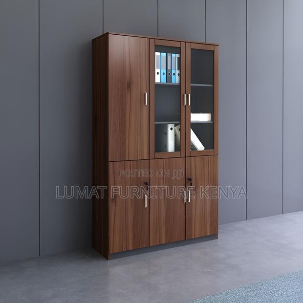 Wooden File Cabinet (3 Doors) - thumbnail 3