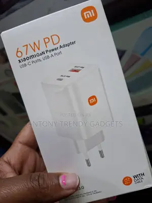 Original Xiaomi 67w Pd Gan Adapter | Quick Charge 3.0