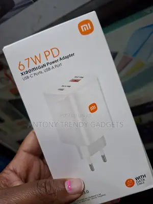 Original Xiaomi 67w Pd Gan Adapter | Quick Charge 3.0