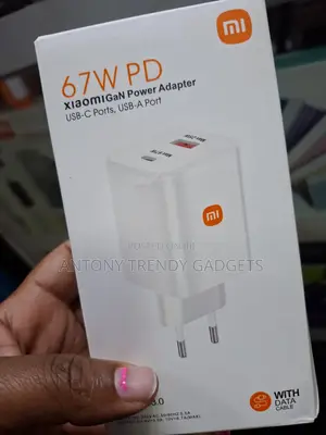 Mi 67w Pd Xiaomi Gan Power Adapter