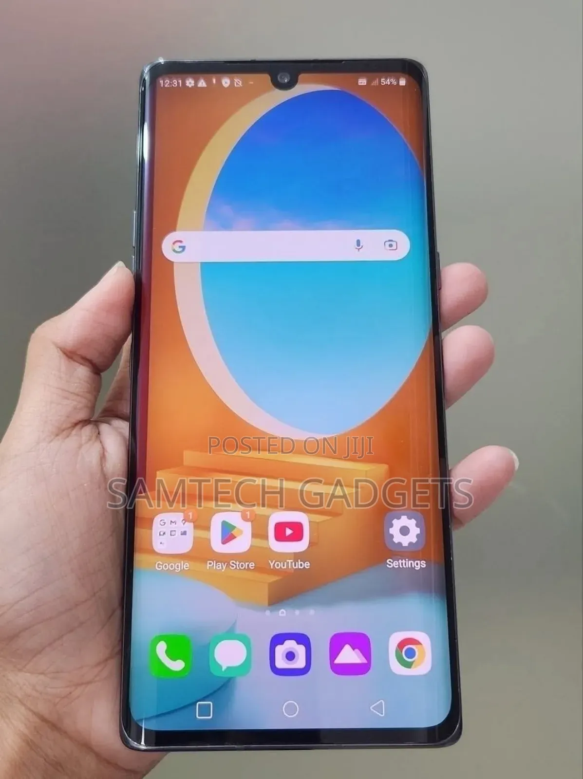 LG Velvet 128 GB Blue