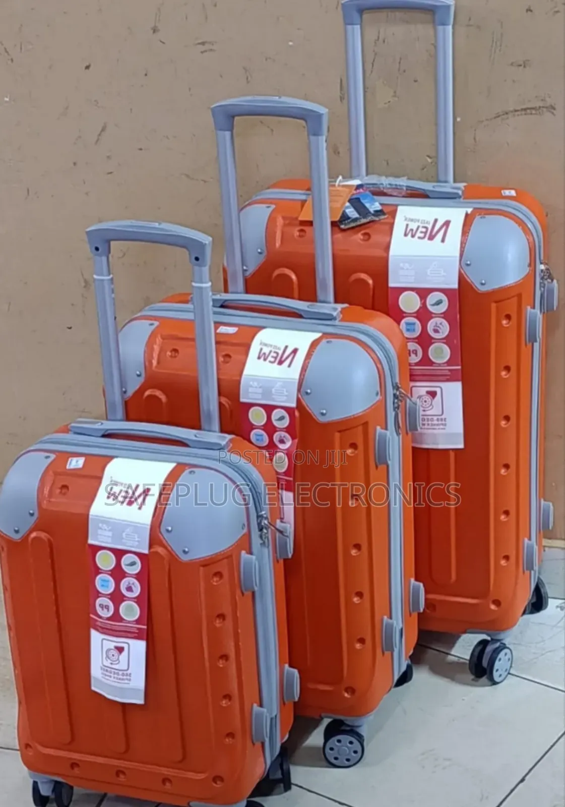 Quality Fibre 3 in 1 Suitcase Bags - Travel Bags
