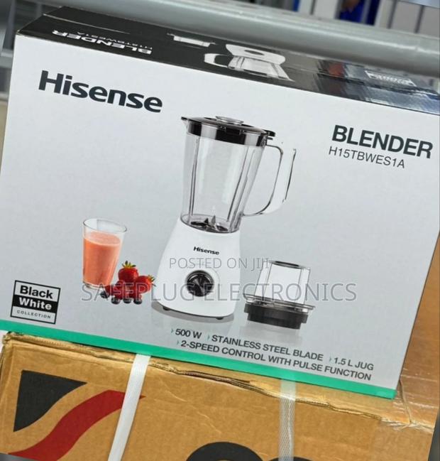 1.5 Litres Hisense Quality and Efficient 2-in-1 Blender-Grinder - main view