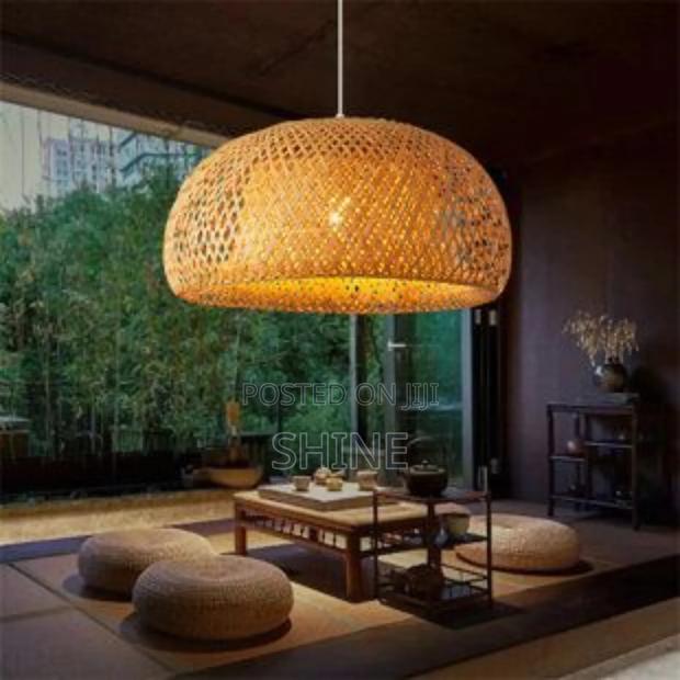 Vintage Rattan Light - main view