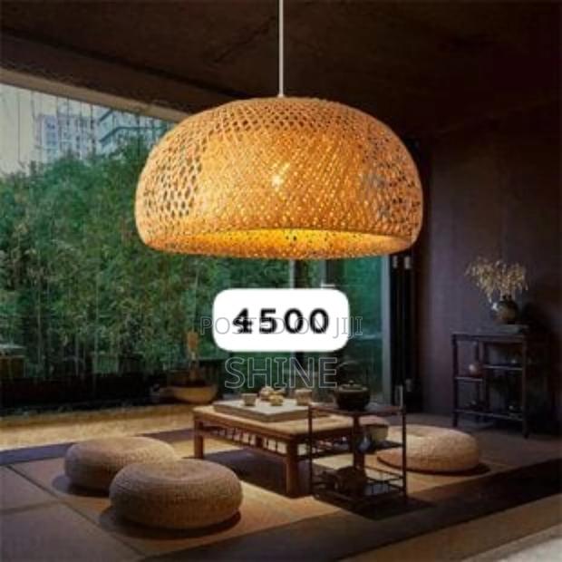 Vintage Rattan Light - thumbnail 3