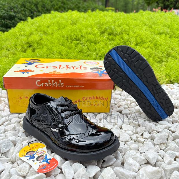 Craekids School Shoes Leather Wope And Go - thumbnail 2