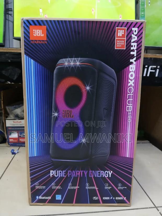 JBL Party Box Club 120 Portable Party Speaker 160w New