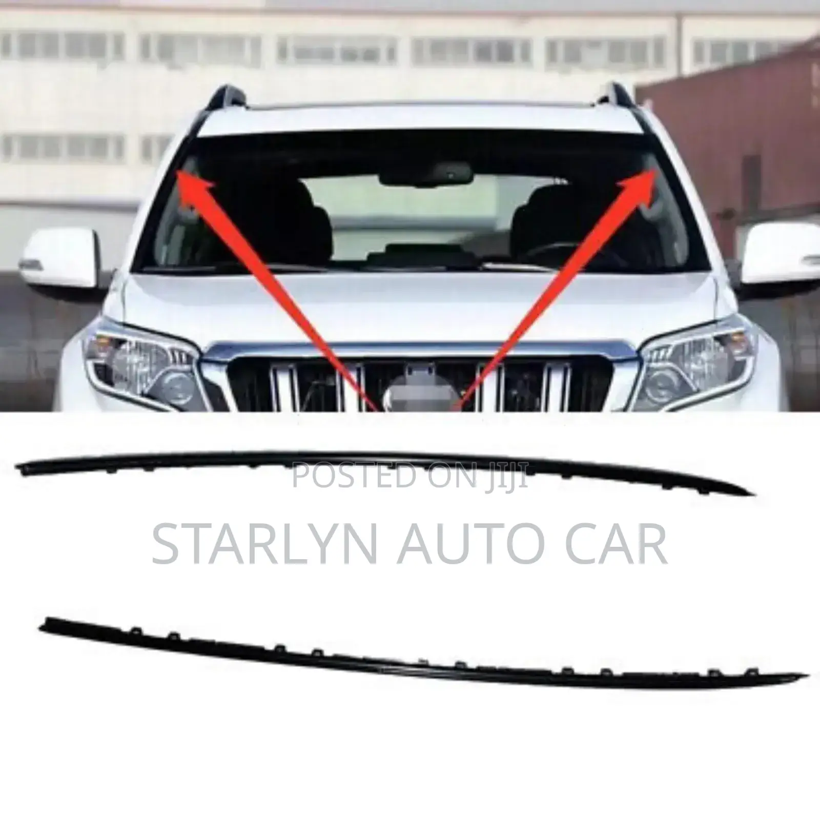 Toyota Land Cruiser Prado 150 Windscreen Moulding Trim (Left/Right)