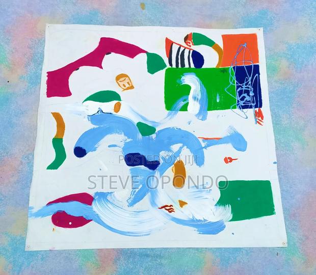 Abstract Oil Painting - main view