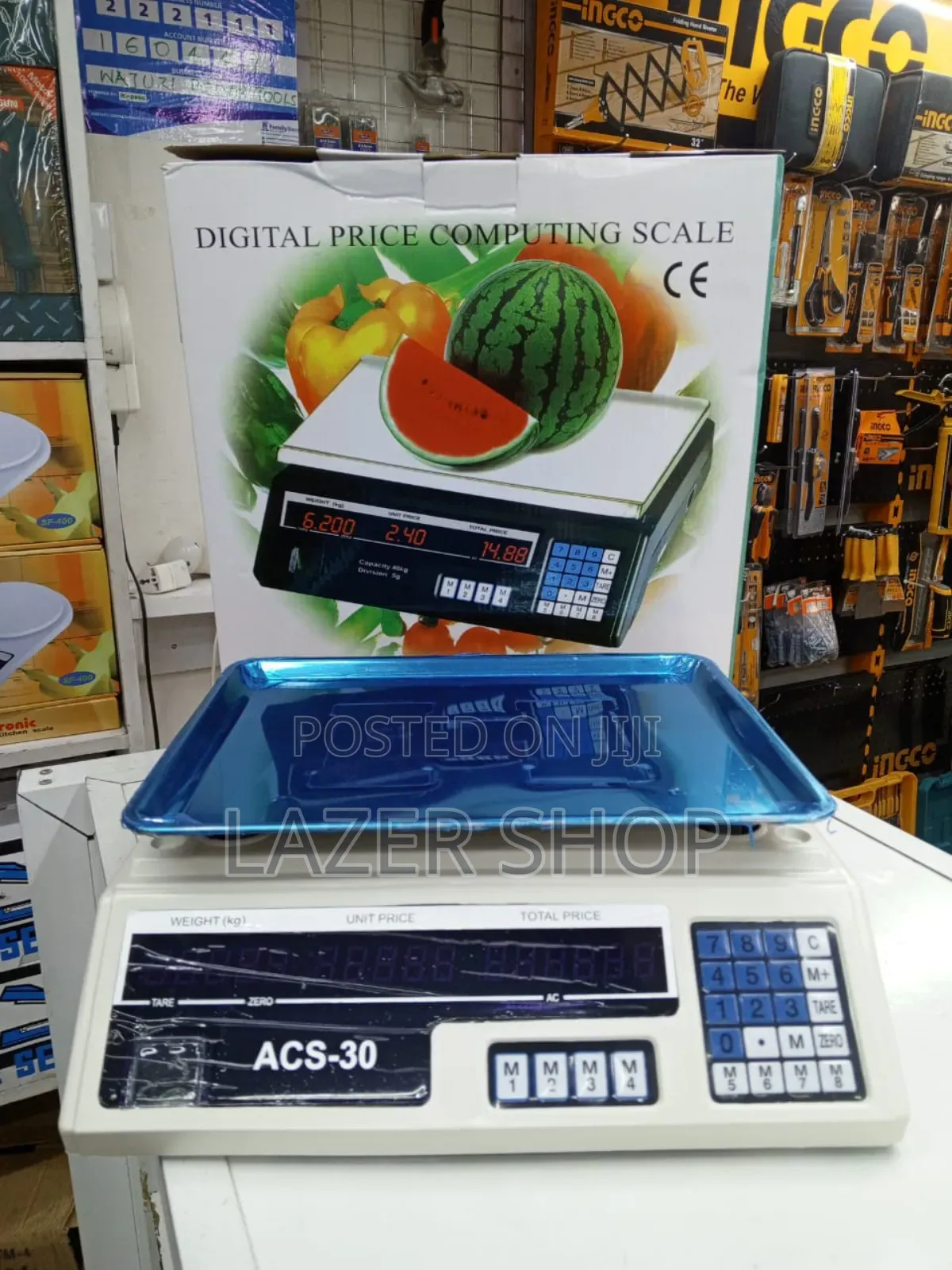 Flat Digital Computing Scale 30kg