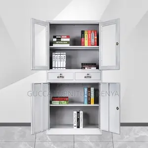 Metallic Filling Cabinet With 2-centre Drawers