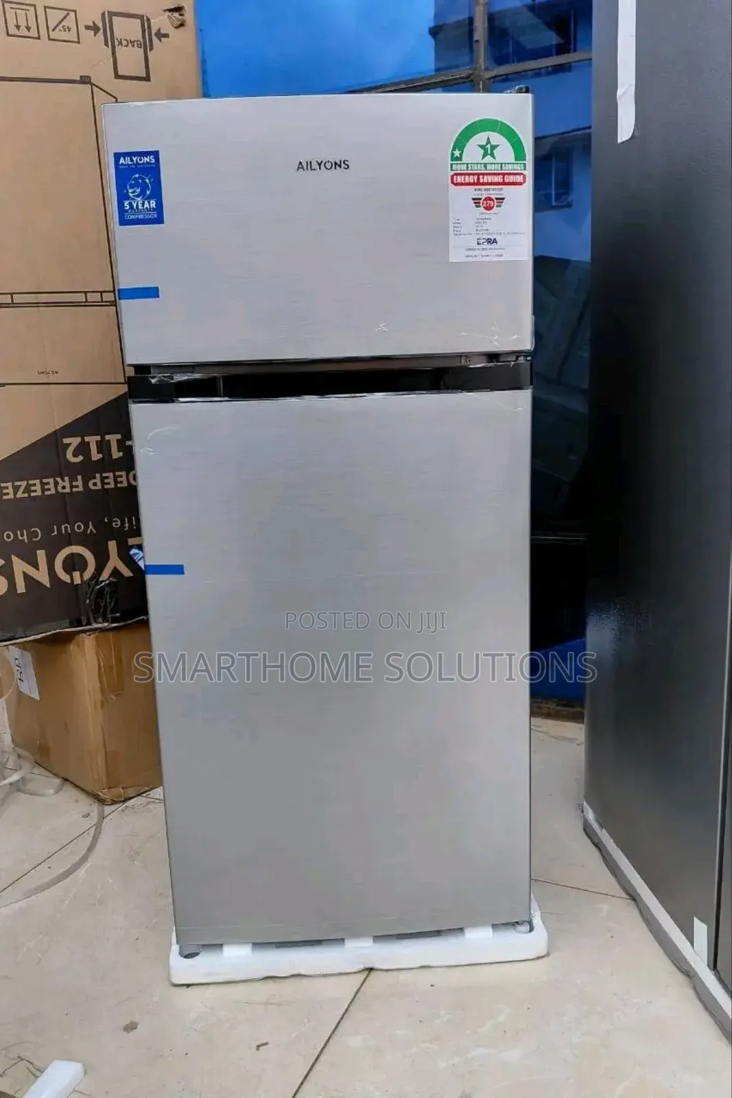 Ailyons Double Door 112l Fridge